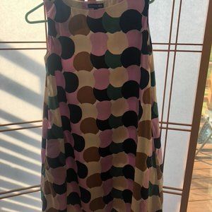 Marimekko x Uniqlo polka dot a line  sleeveless dress